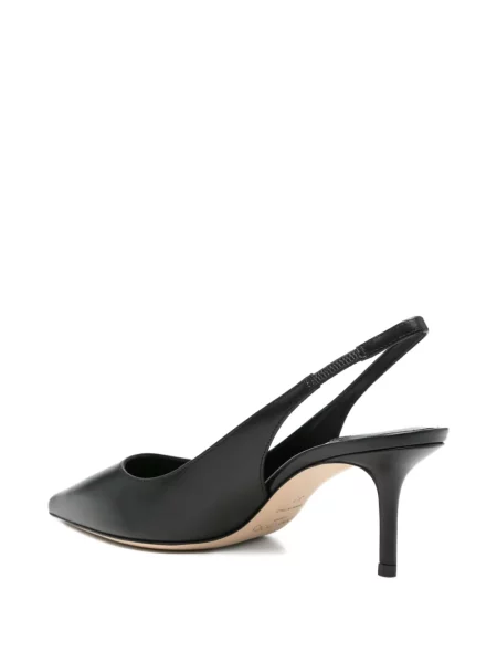 Pantofi cu toc Jimmy Choo slingback negru