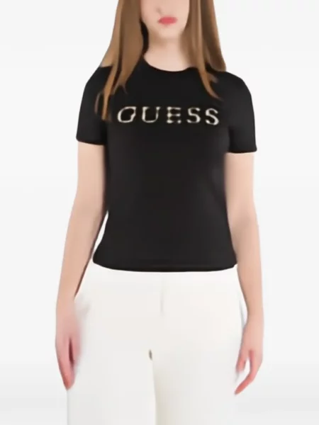 Stras tricou Guess negru
