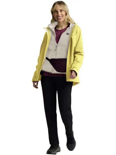 Куртка Jack Wolfskin желтая