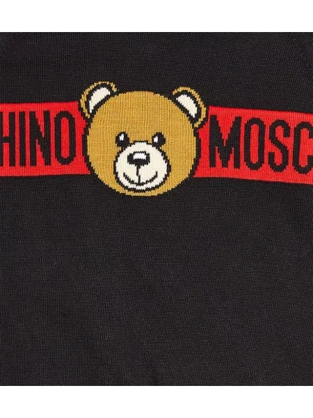Πουλόβερ Moschino μαύρο