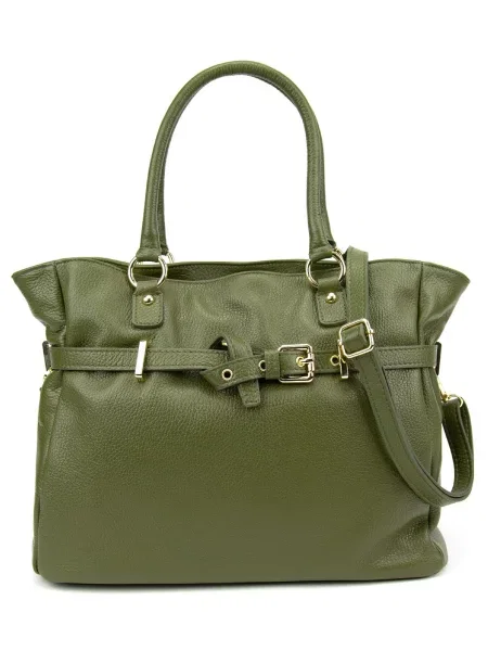 RoyalBag Сумка Оливковий Шкіра