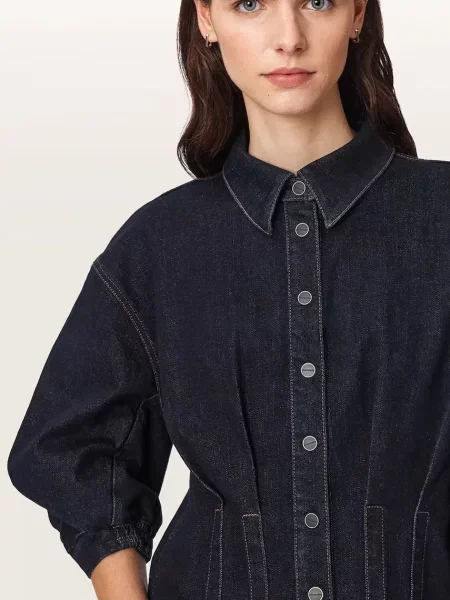 Джинсовая рубашка Allsaints