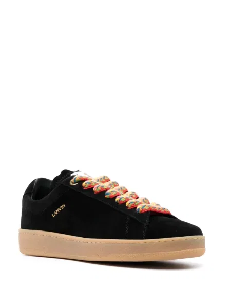 Sneakersy Lanvin zamszowe czarne