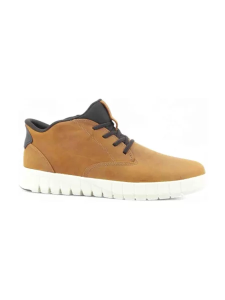 Geox Obuwie Mężczyzna 41 EU Skóra Sneakers żółty