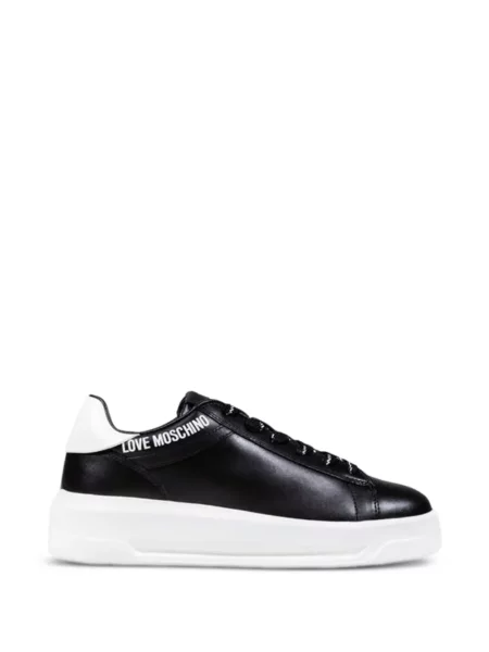 Sneakerși Love Moschino chunky negru