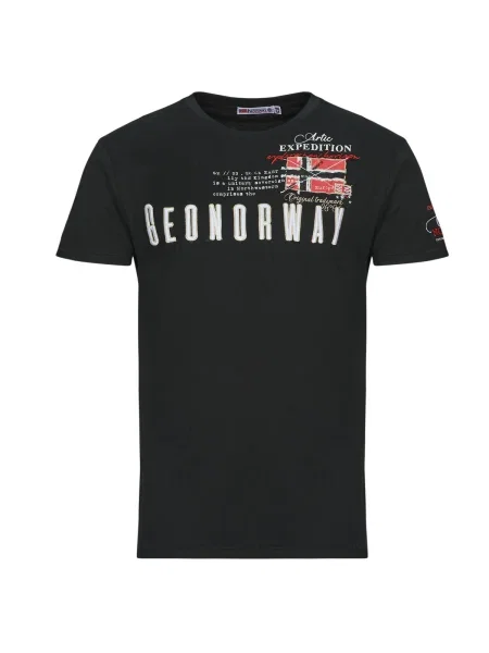 Póló Geographical Norway fekete