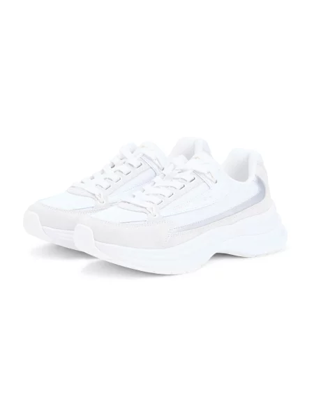 Sneakersy Tommy Hilfiger Th Sporty Chic Runner biela