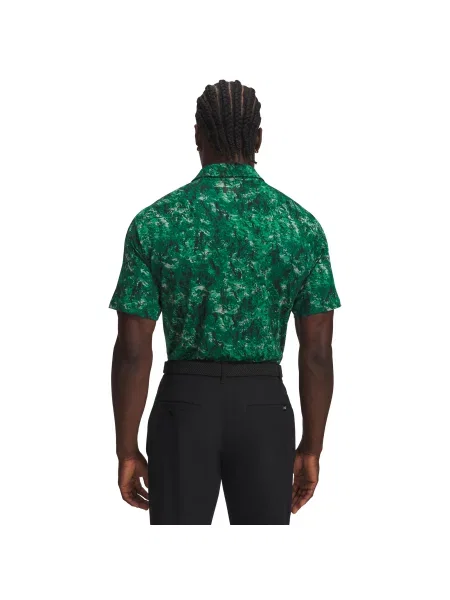 Polo majica Under Armour crna