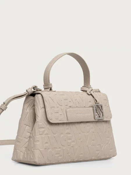 Crossbody kabelka Eax béžová