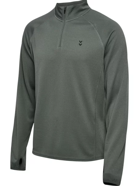 Bluza rozpinana Hummel szara