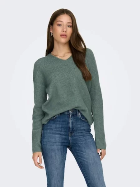 ONLY Pulover ONLCamilla amestecat verde