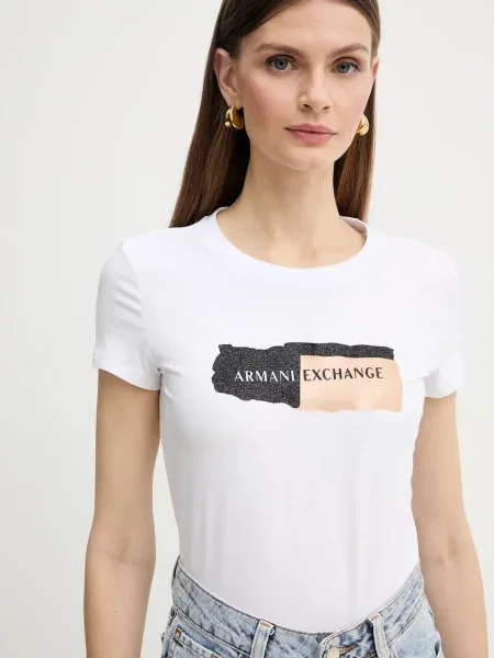 Póló Armani Exchange fehér