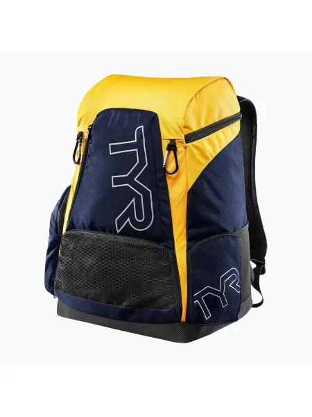 Plecak pływacki TYR Alliance Team 45 l navy/gold złoty