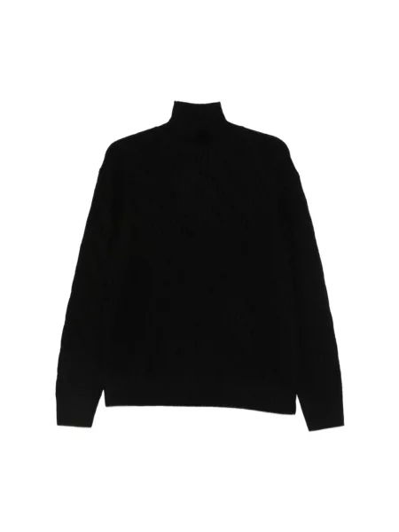 Golf golf Paolo Pecora wełniany czarny