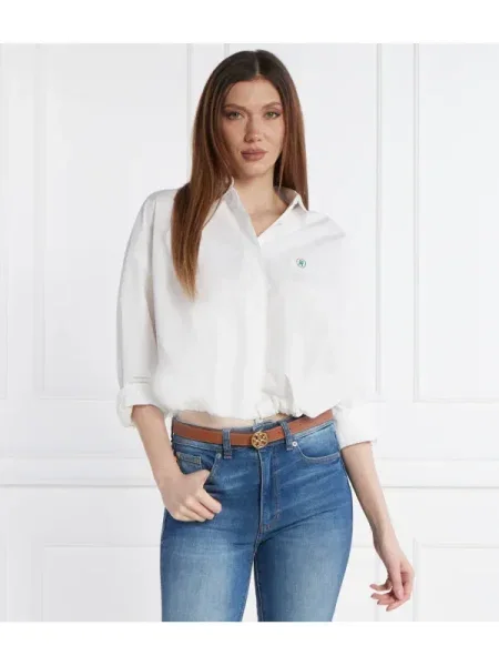 Tommy Hilfiger Ing SMD BLOUSON DRAWSTRING | Cropped Fit fehér