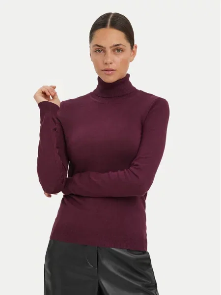 Vero Moda Rolák Glory Regular Fit fialová