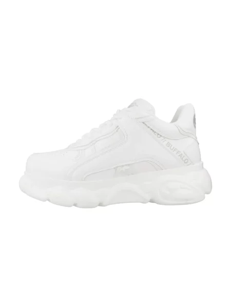 Sneakersy Buffalo na platformie białe