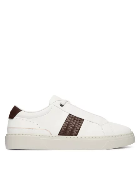 Sneakersy BOSS białe