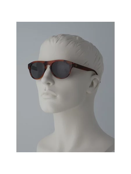Okulary przeciwsłoneczne Armani brązowe
