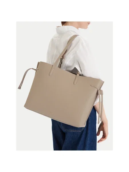 Geantă shopper Furla bej