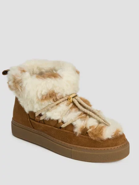 Buty Zimowe Inuikii Teddy Low brązowe
