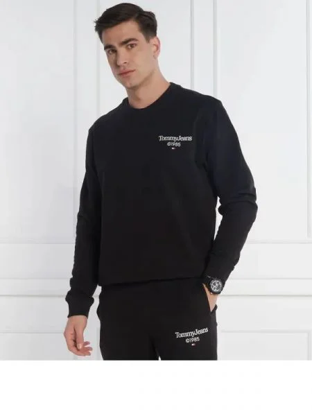 Tommy Jeans Hanorac negru
