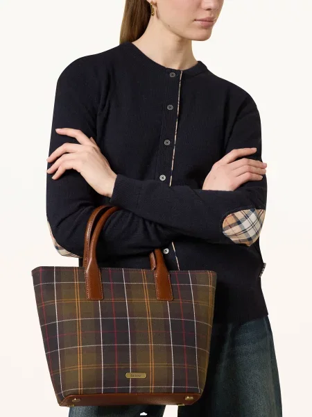 Barbour torebka brązowa