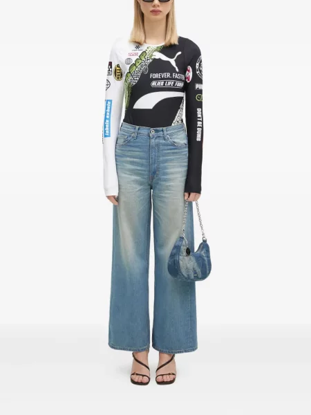 Blugi A Bathing Ape® albastru