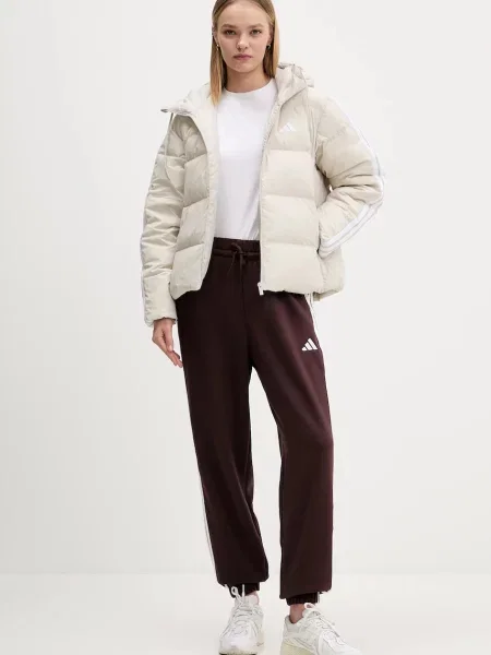 Пухова куртка adidas Essentials Climawarm зимова бежевий