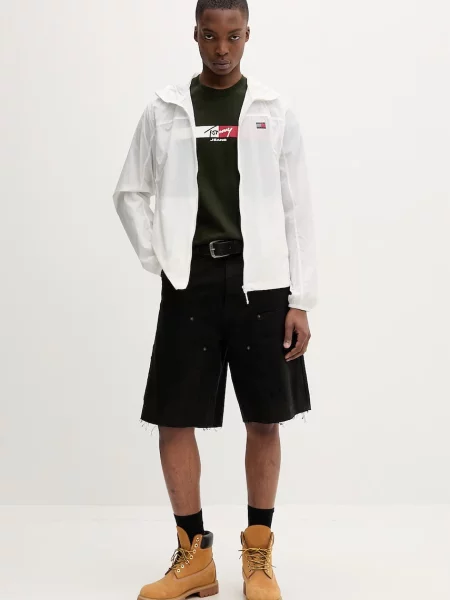 Tommy Jeans tričko pánske zelená