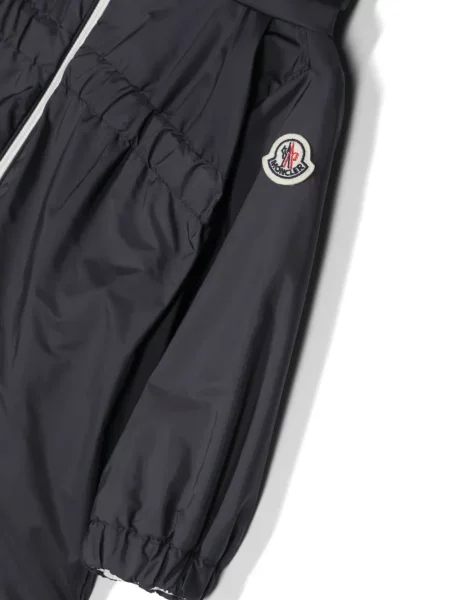 Kurtka dziecięca Moncler Enfant niebieska