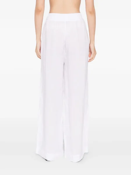 Pantaloni James Perse de in alb