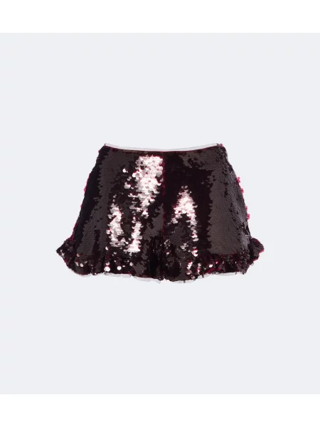 Pantaloni scurți Simone Rocha cu volane