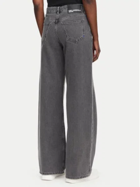 Karl Lagerfeld Jeans Jeans hlače Temno siva