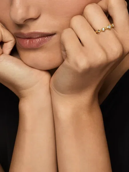Inel David Yurman galben