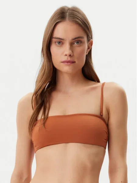 Plavky Calvin Klein Swimwear hnedá