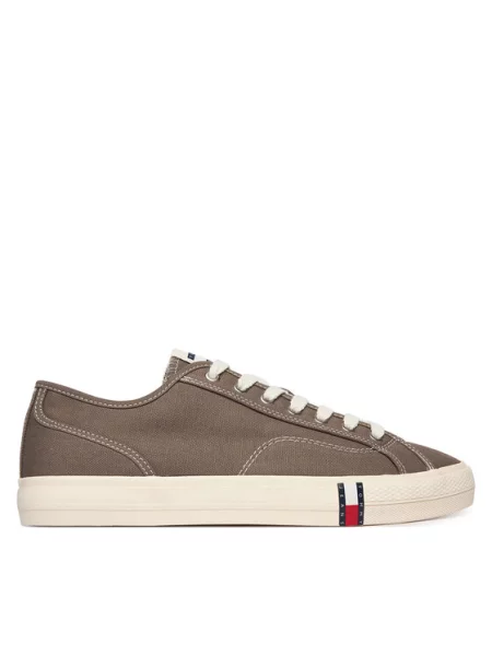 Tommy Jeans Tenis superge Archive Vulc rjava