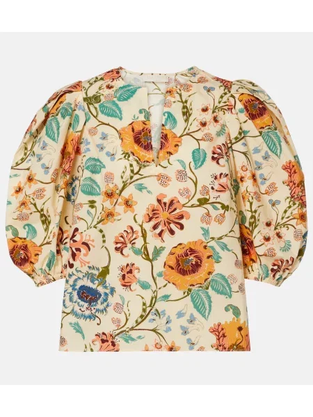 Top Ulla Johnson cu model floral