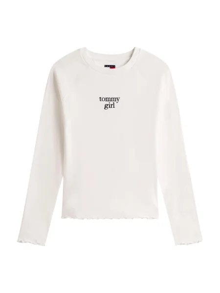 Tricou mânecă lungă Tommy Jeans negru