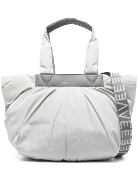 Geantă shopper Veecollective gri