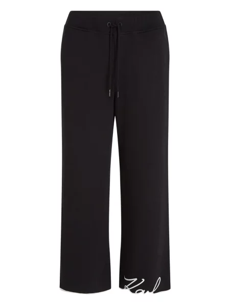 Pantaloni Karl Lagerfeld negru