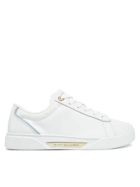 Boty Tommy Hilfiger Chic Court white bílé
