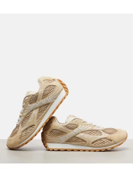 Sneakerși Bottega Veneta bej