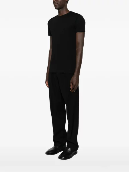 Tricou Imperial cu decolteu rotund negru