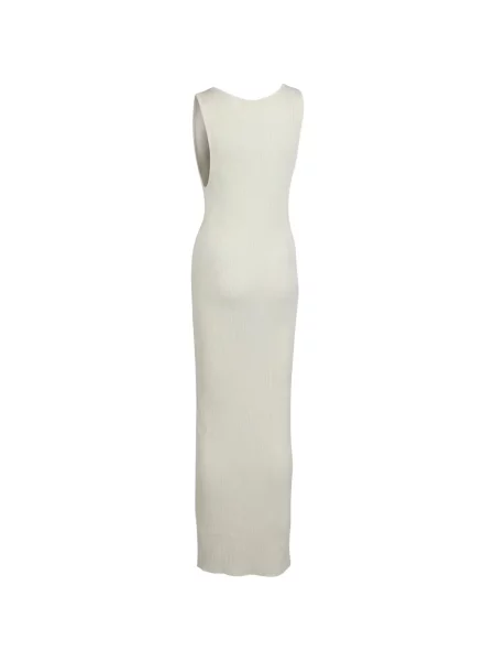 Rochie maxi Valentino Garavani cu decolteu în V alb