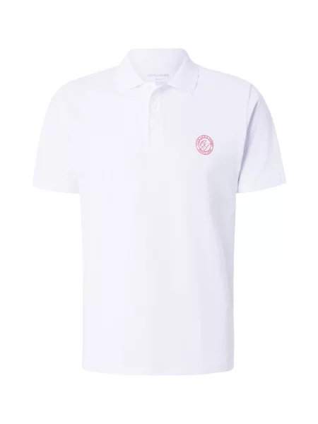 JACK & JONES Tricou JJALLIANCE' alb