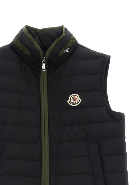 Kamizelka puchowa dziecięca Moncler Enfant czarna