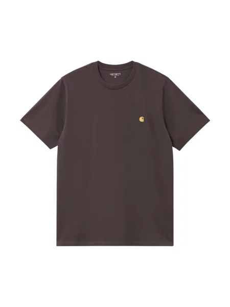 Koszulka Carhartt Wip brązowa