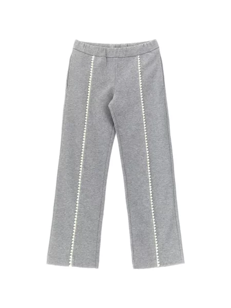 Spodnie dziecięce Moncler Enfant szare