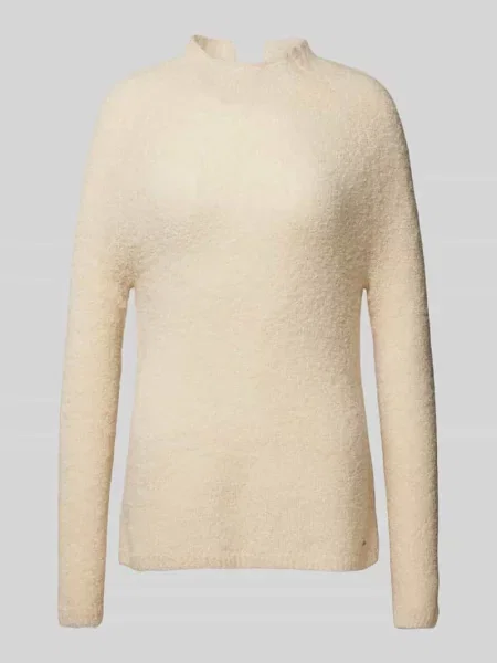 Sweter z dzianiny ze stójką model ‘Lea’ Brax